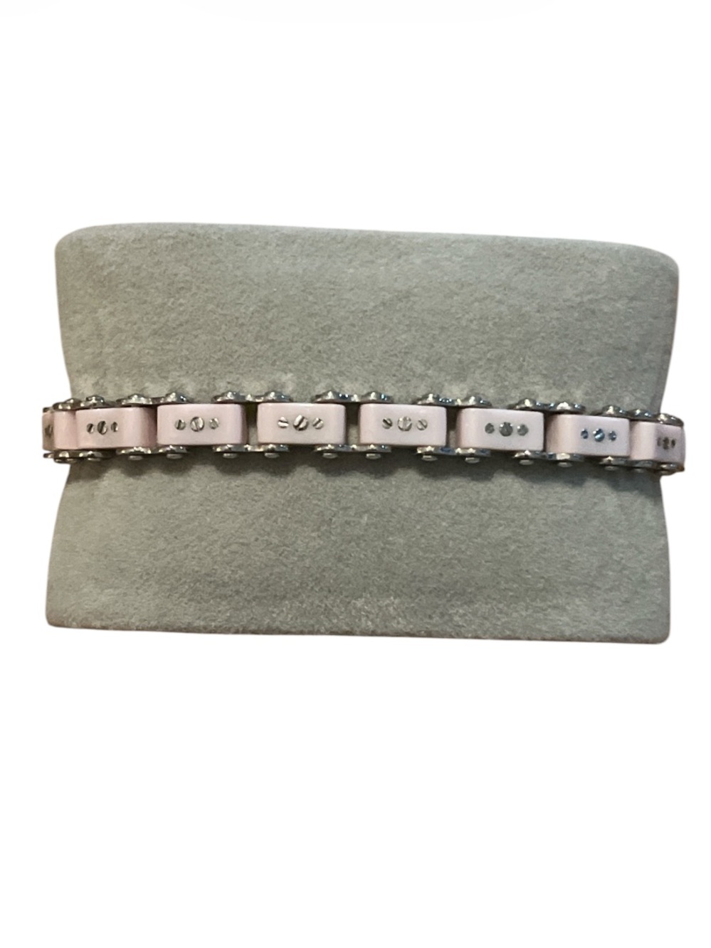 Ice Link Pink  Link Bracelet
